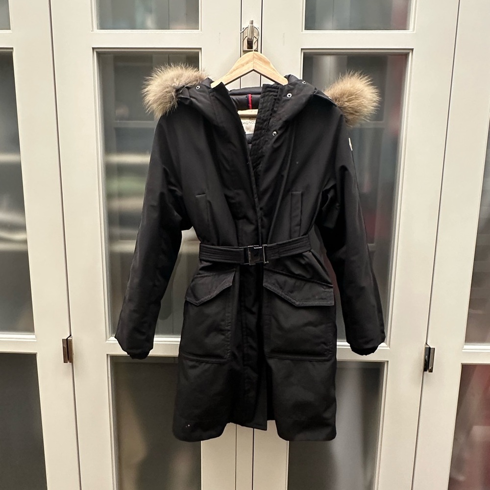 Moncler Black Quilted Jacket